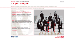 Desktop Screenshot of agenceapocope.com